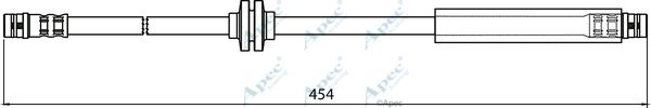 APEC BRAKING Тормозной шланг HOS4037